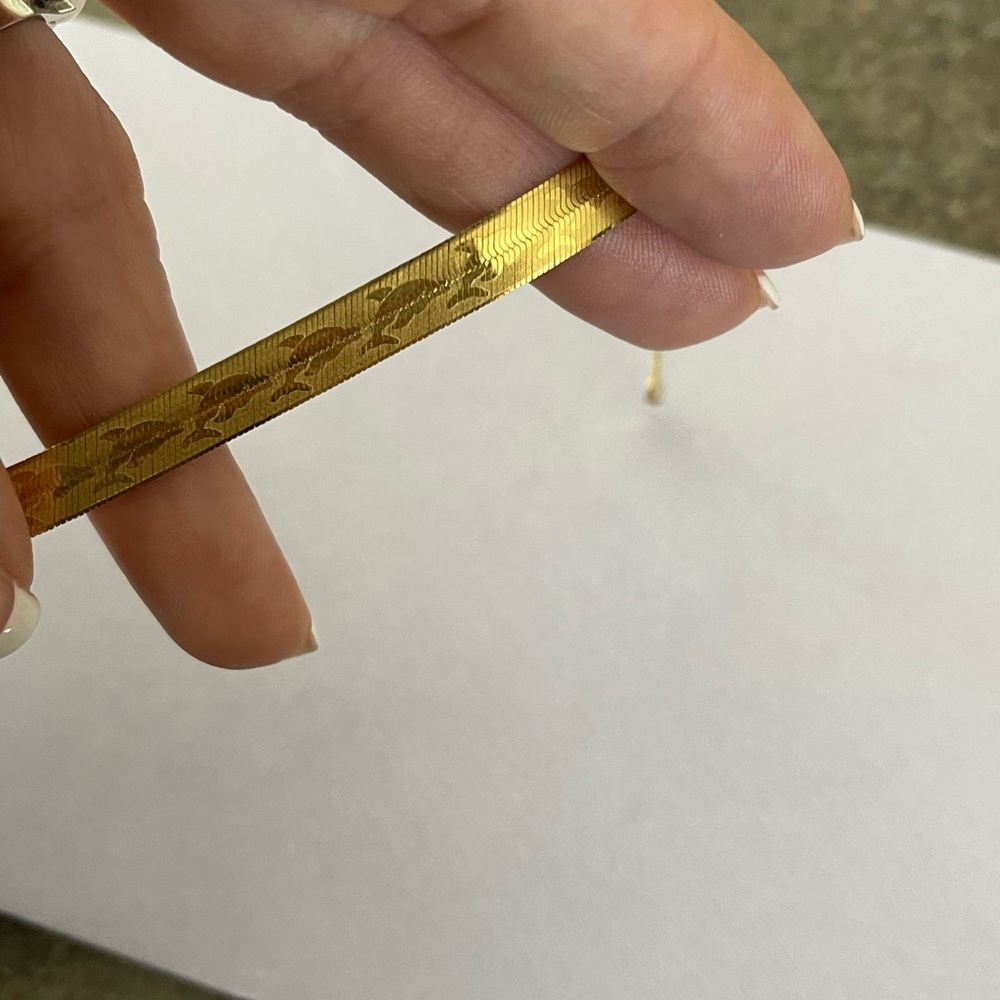 COPY - 18K GOLD Dolphin bracelet. Unique and Rare